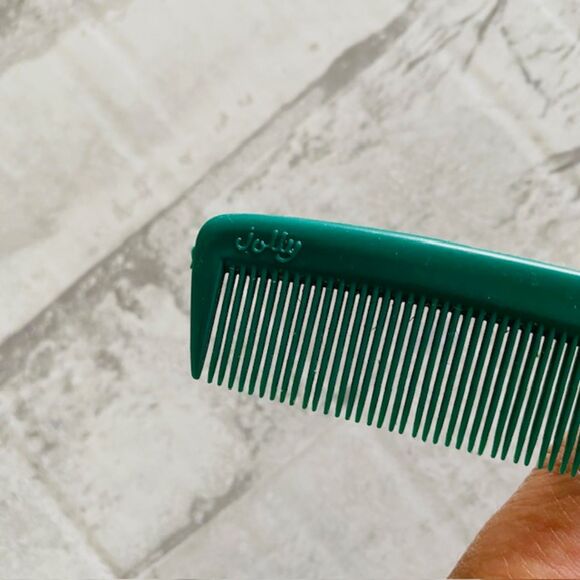 Vintage Jolly Green Retro Groovy Prop Old School Teasing Rat Tail Hair Comb 6" - Picture 2 of 3